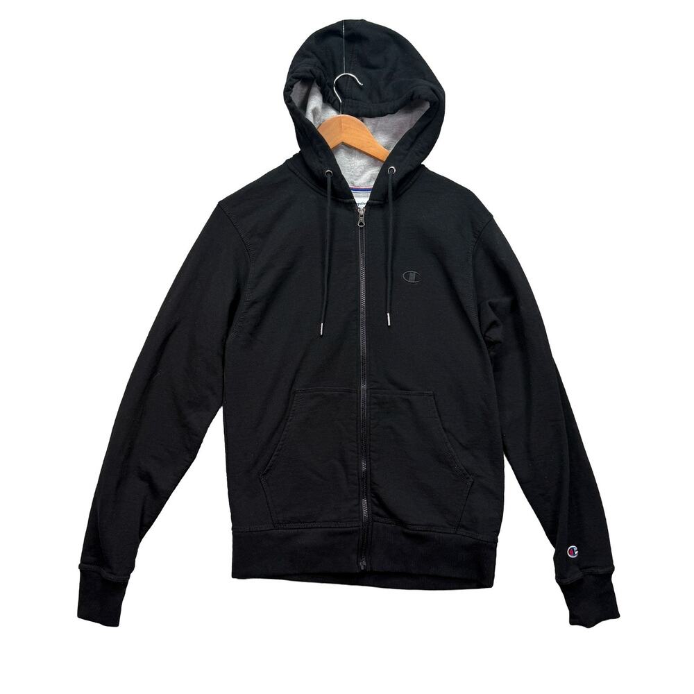 Champion Men's Powerblend Sweats Full Zip Jacket Black cs0891-003 sz S